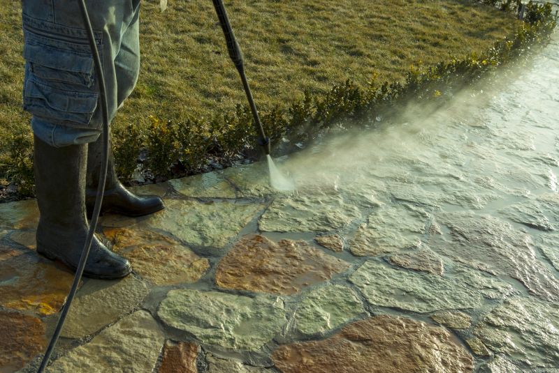 Stone Powerwashing