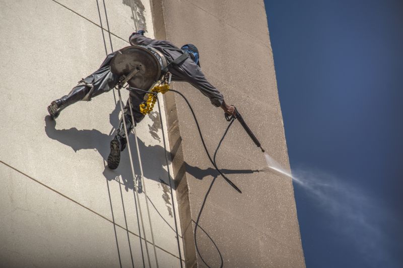 Office Building Power Washing