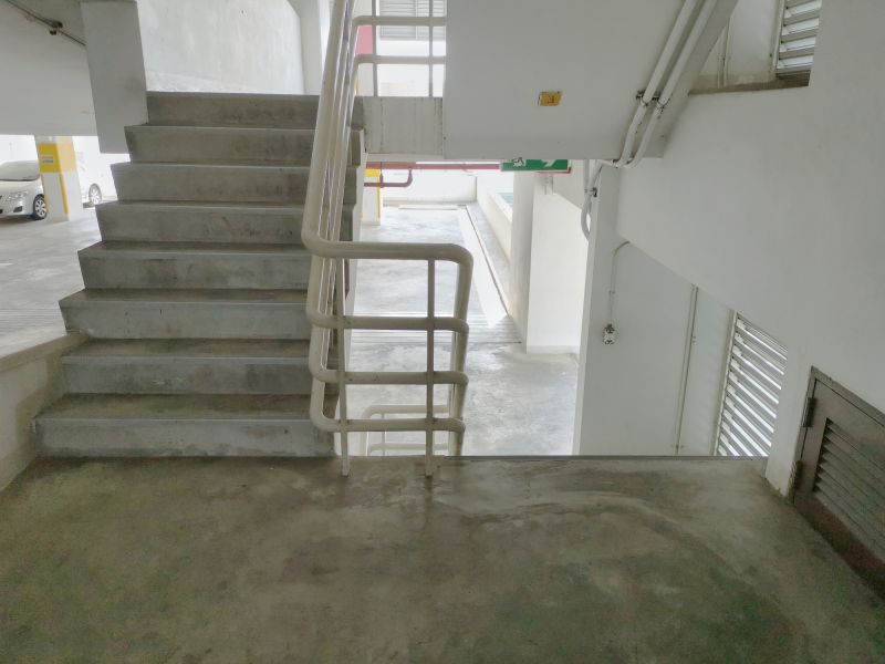Parking Garage Power Washing