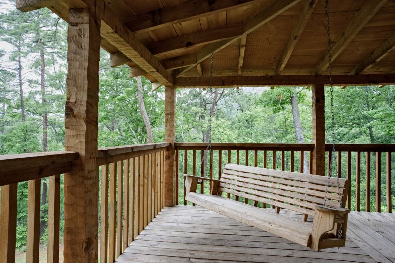 Porch Swing Beam Installation