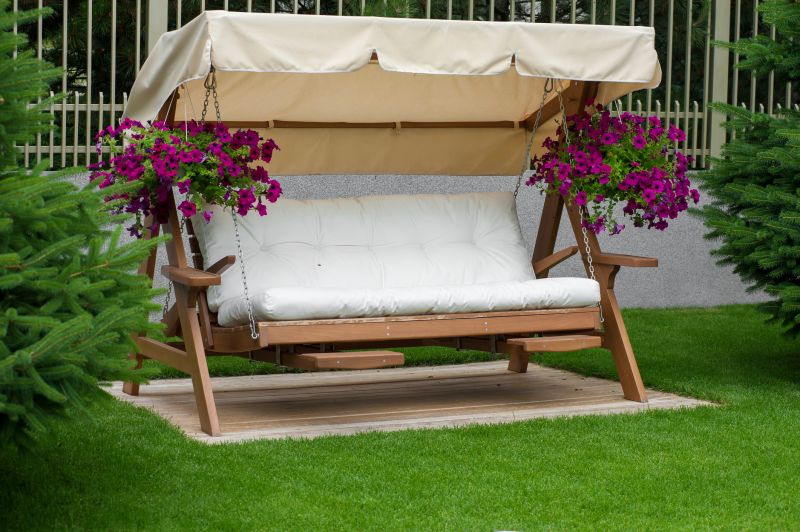 Porch Swing Canopy Installation