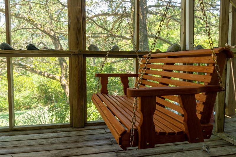 Porch Swing Ceiling Installation