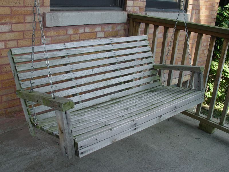 Porch Swing Relocation