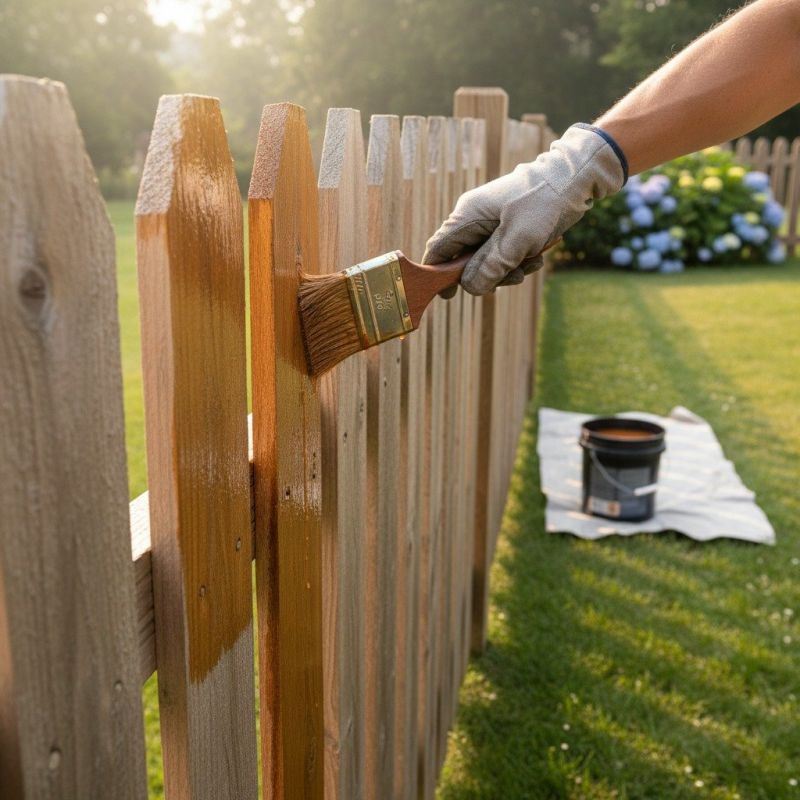 Cedar Fence Sealing in Kitsap County, WA