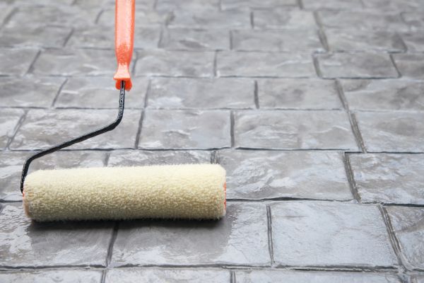 Imprinted Concrete Sealing