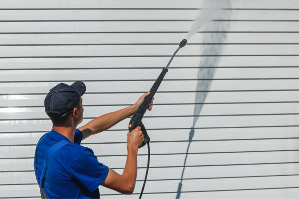 Exterior Brick Staining