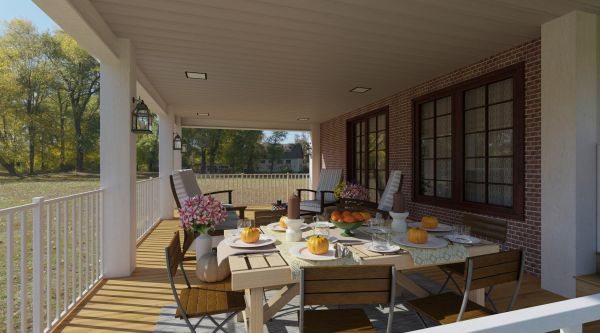 Veranda Ceiling Repair